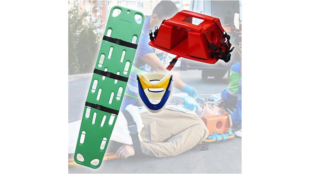 waterproof rescue spine stretcher