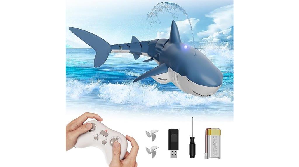 waterproof shark water toy