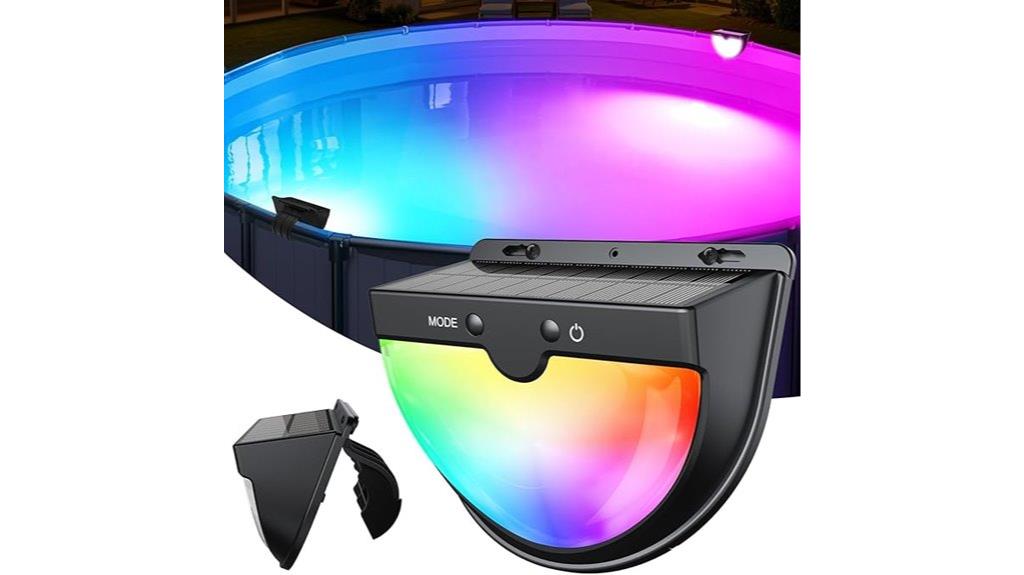 waterproof solar color lights