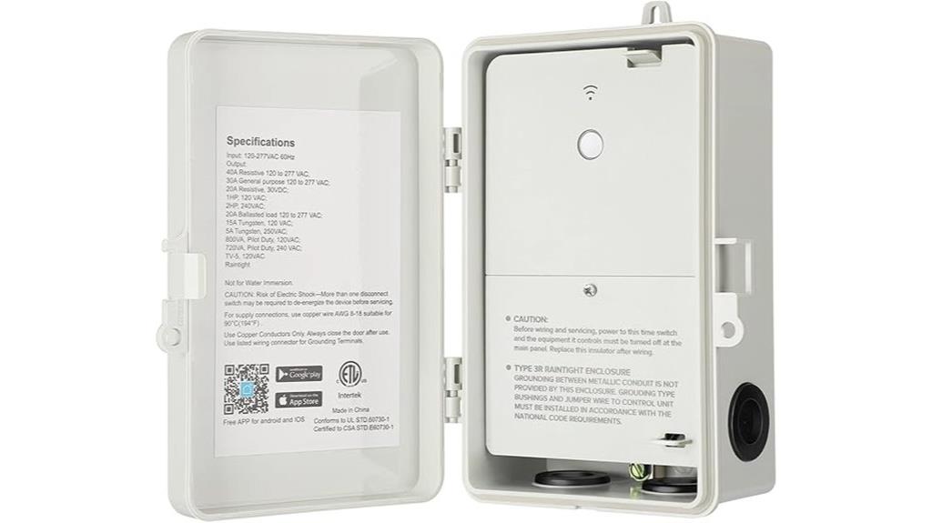 wifi pool timer switch