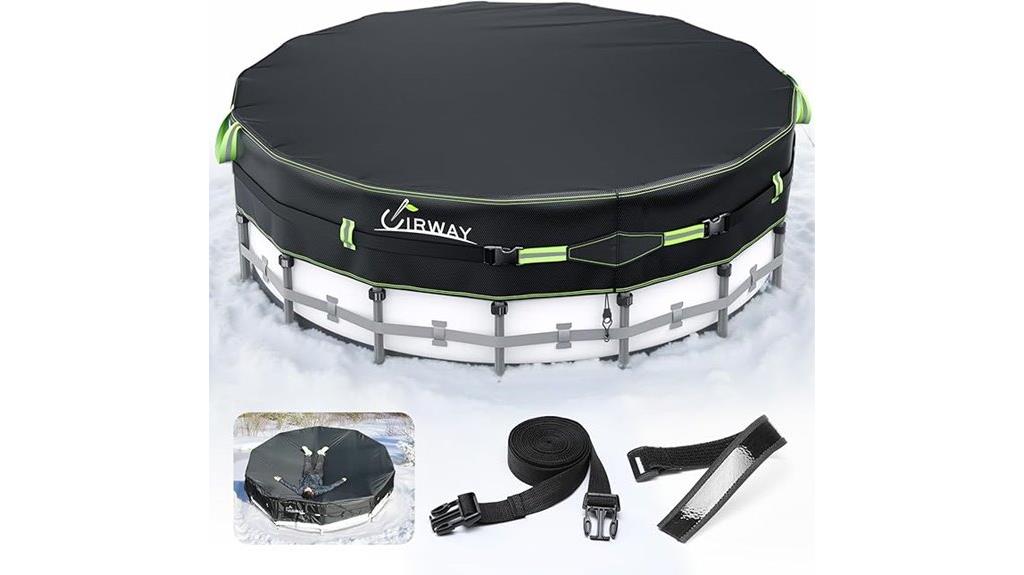 winter pool cover 21ft