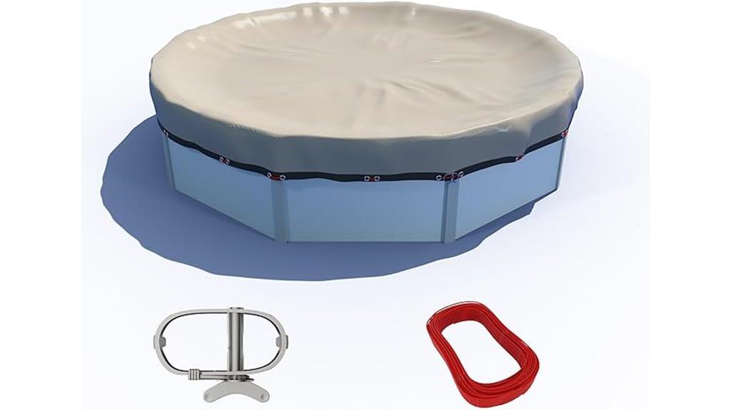 winter pool cover upgrade