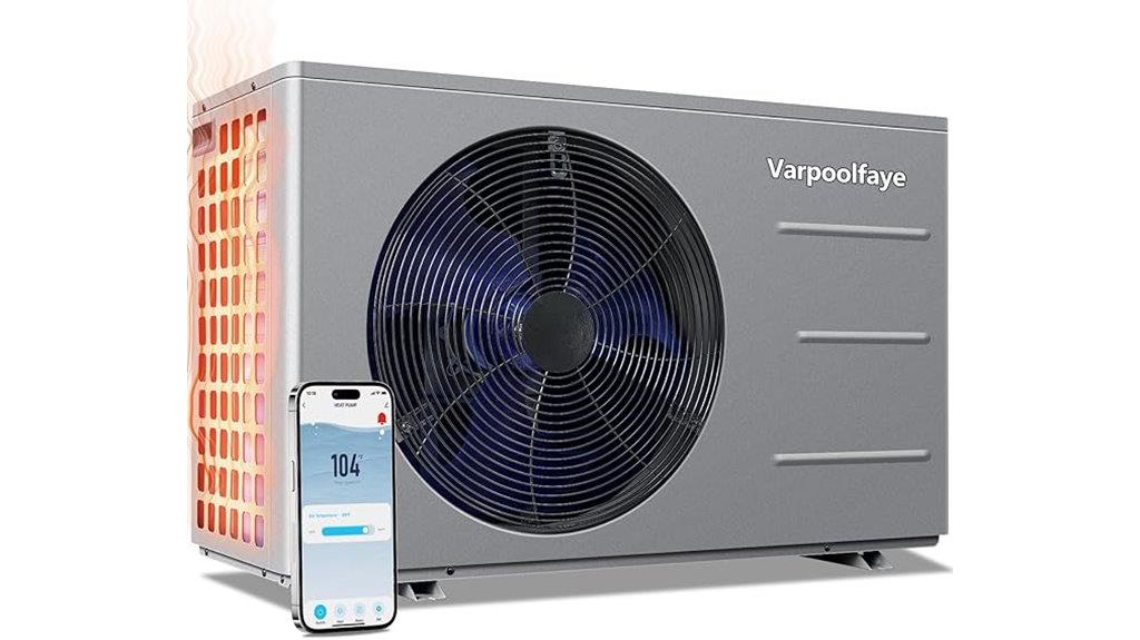 wireless 30 000 btu pool heater