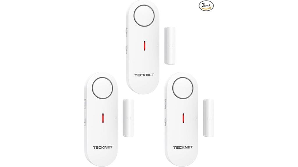 wireless home door alarms