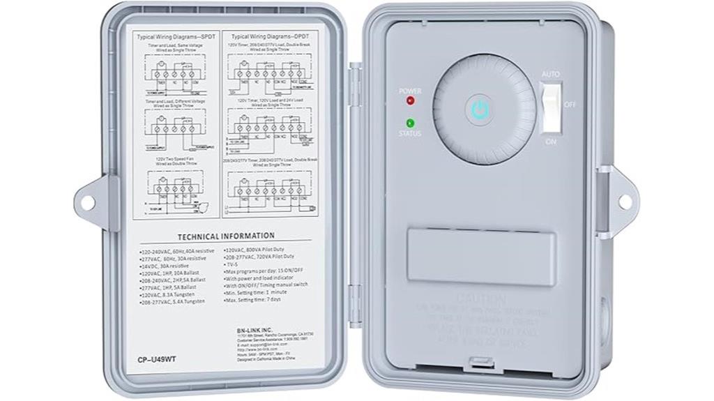 wireless pool pump timer