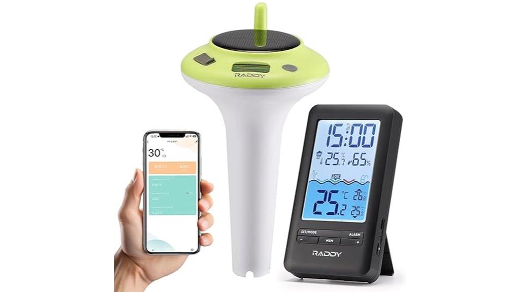 wireless pool temperature monitor