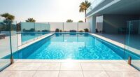 acrylic glass pool walls