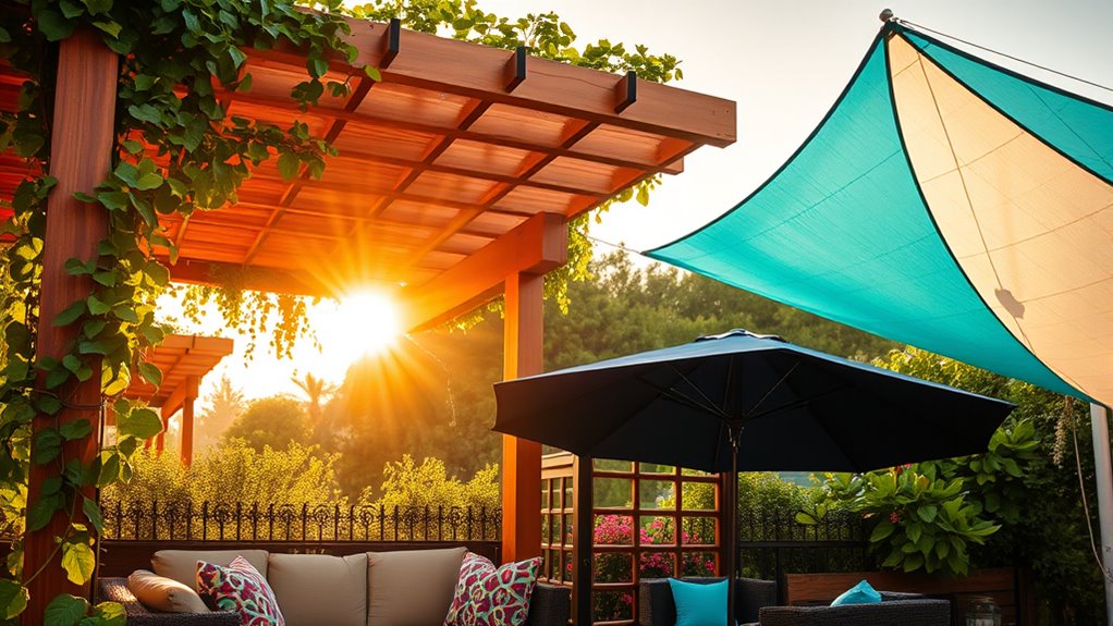 adding outdoor shade options