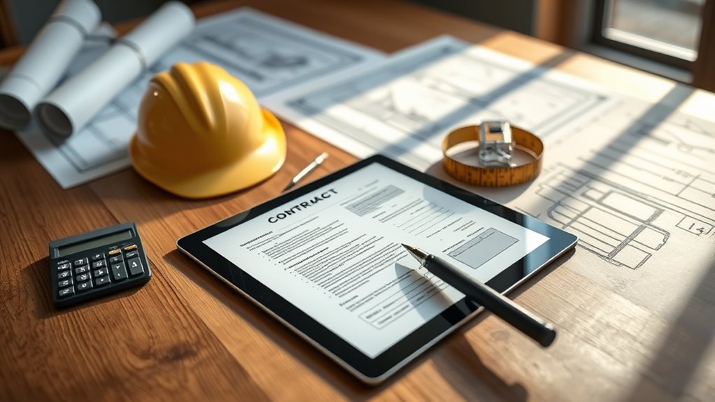assessing contractor estimates and agreements