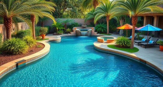 backyard lazy river pools