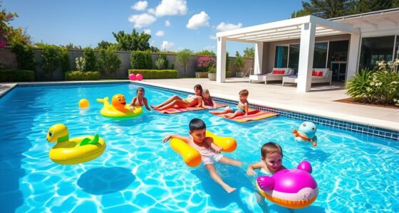 child friendly family pool design