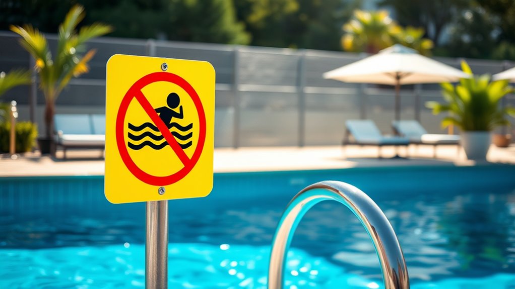 clear signs ensure safety