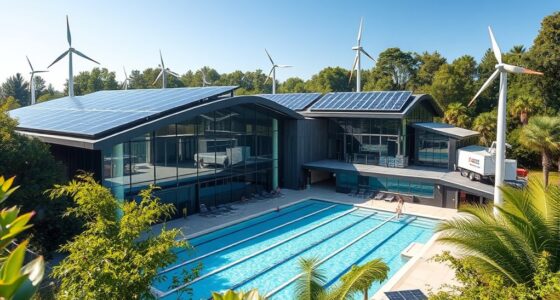 commercial aquatic center efficiency