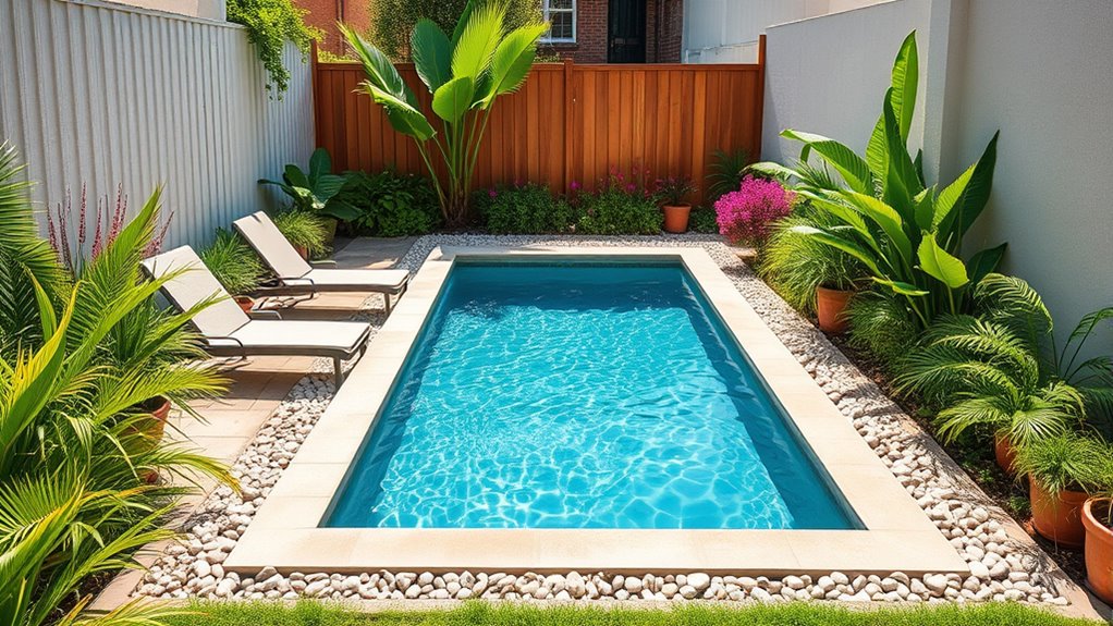 compact backyard pool designs