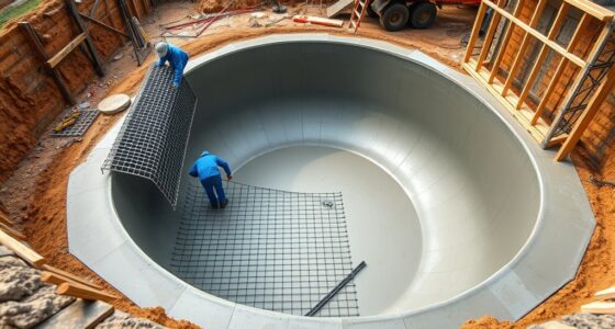 concrete pool installation steps