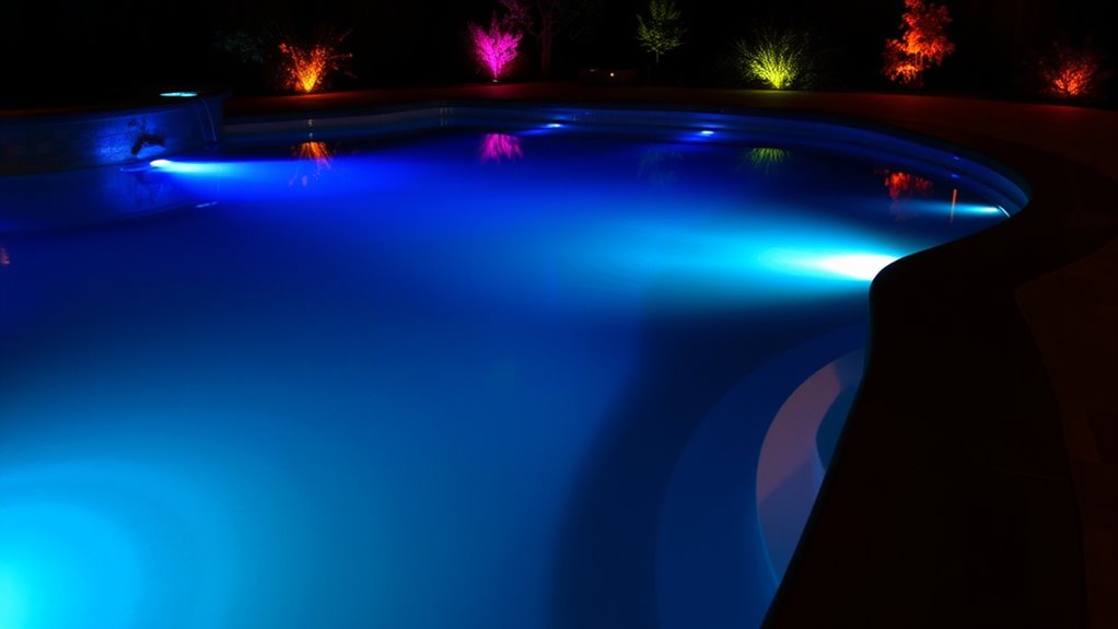 customizable energy efficient pool lighting