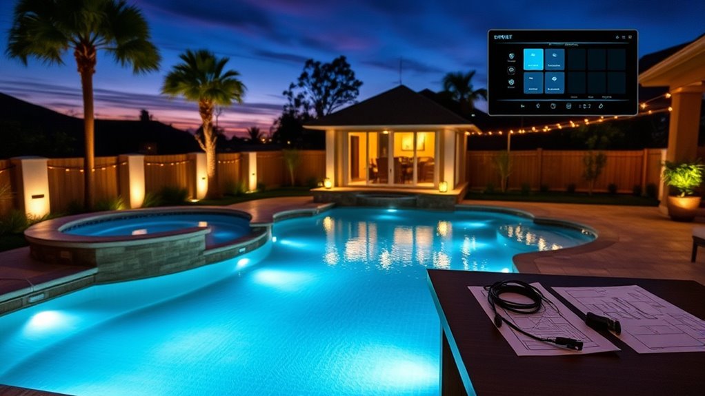 customizable led pool lighting