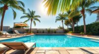 designing pool sunshade areas