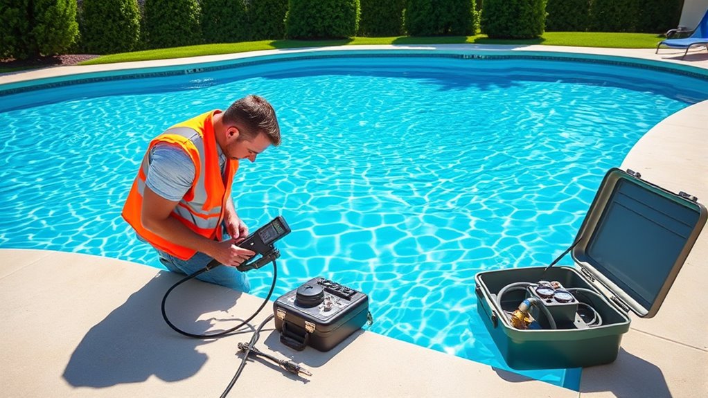 detect locate repair maintain