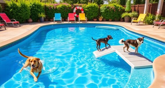 dog safe pool features
