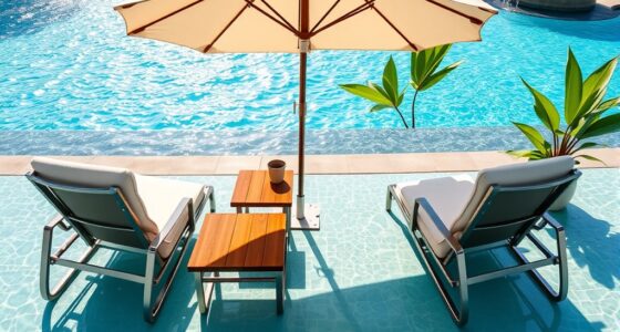 durable stylish pool furniture