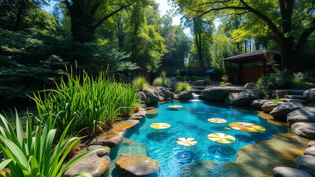 eco friendly natural pool design