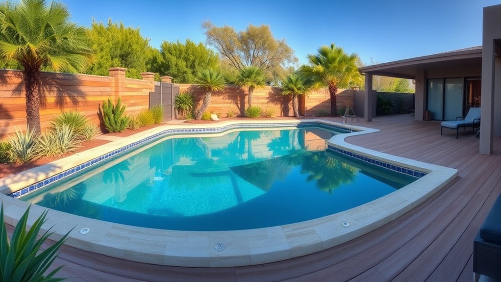 eco friendly pool building materials