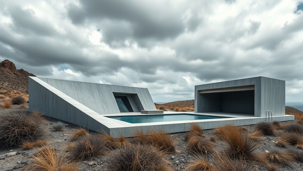 high wind pool construction standards