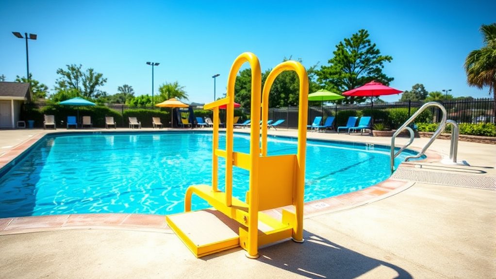 inclusive pool accessibility features