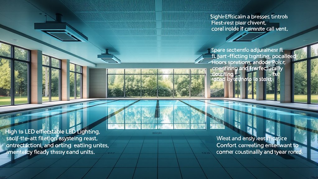 indoor aquatic climate control