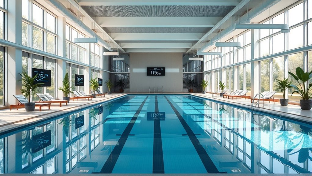indoor aquatic facility optimization