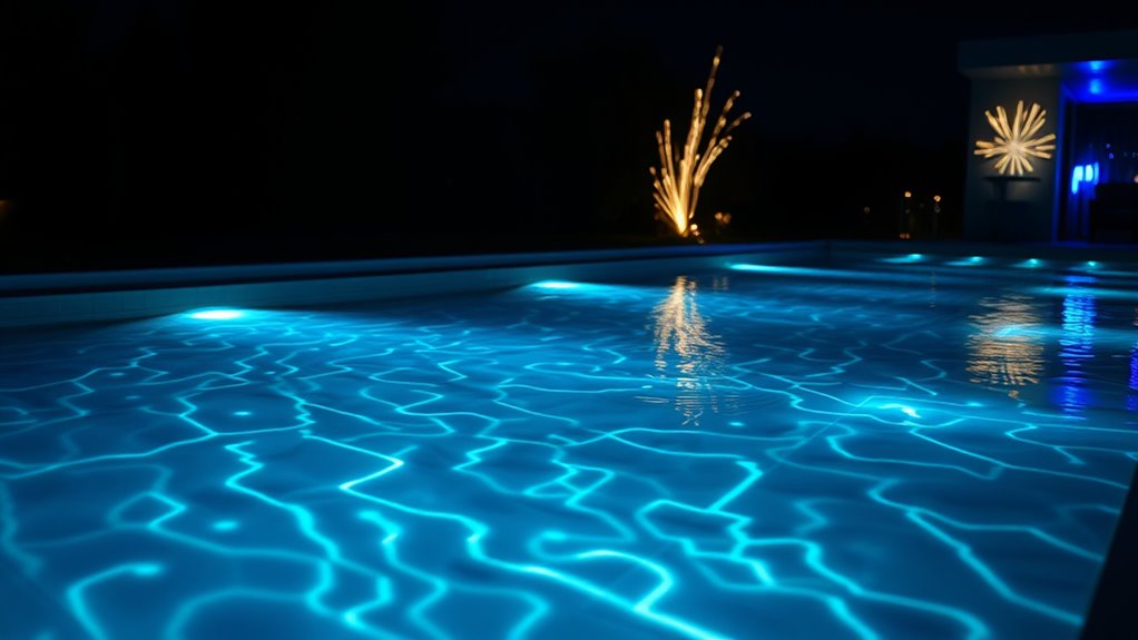 innovative pool lighting effects