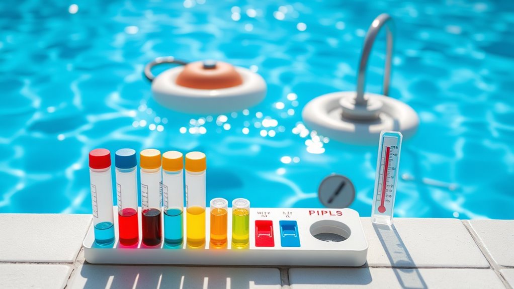 maintain balanced pool chemistry