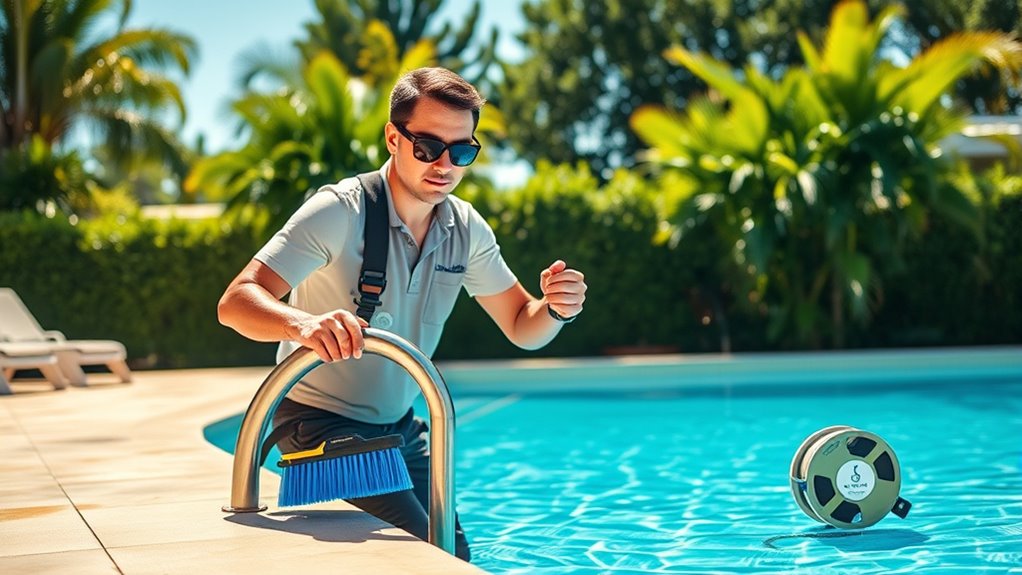 maintaining pools during summer