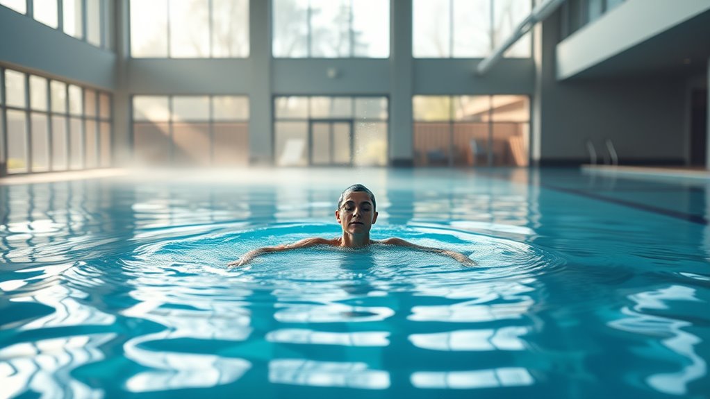 mindful swimming enhances mental health