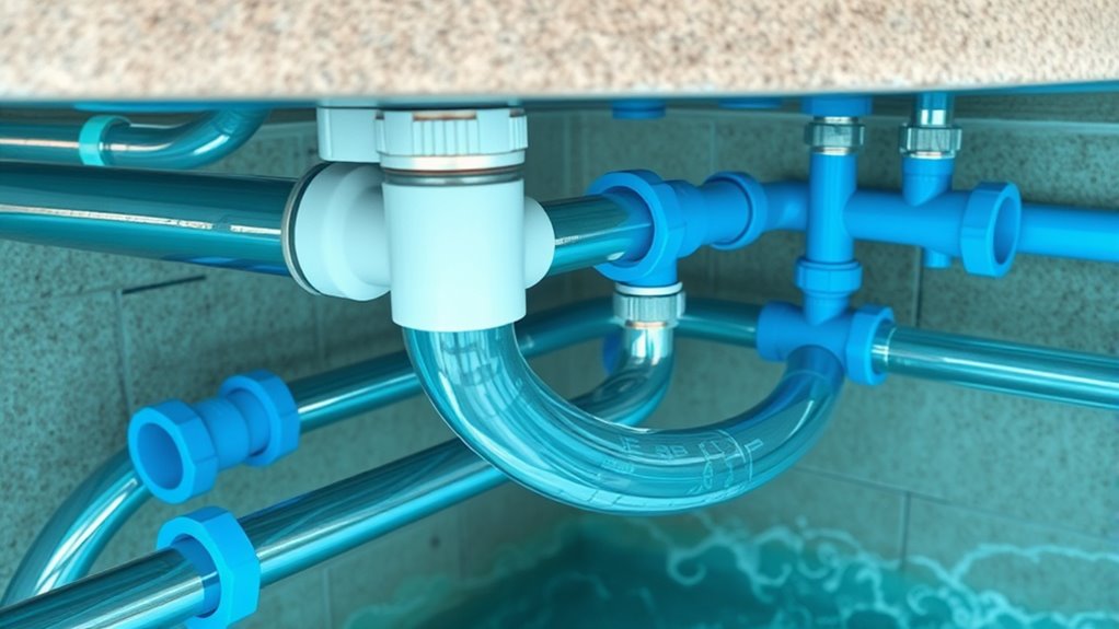 optimal pool plumbing materials