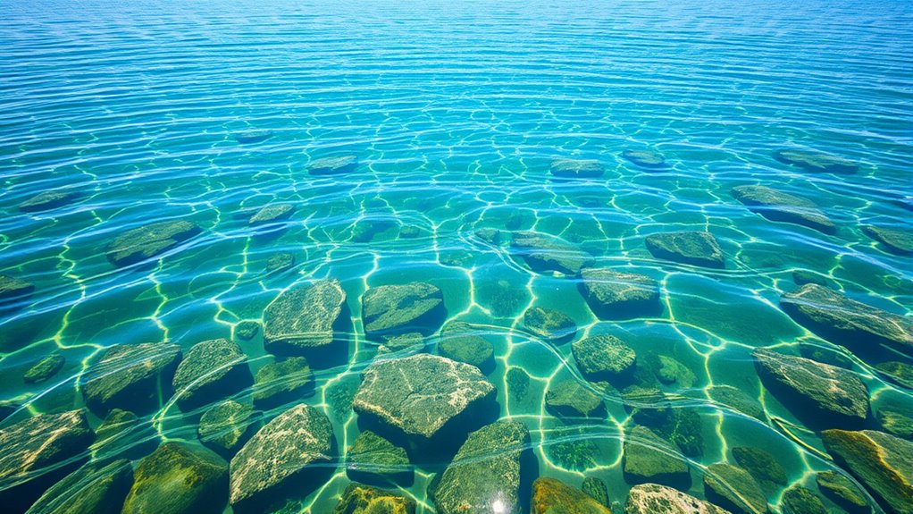 optimize water clarity and lighting