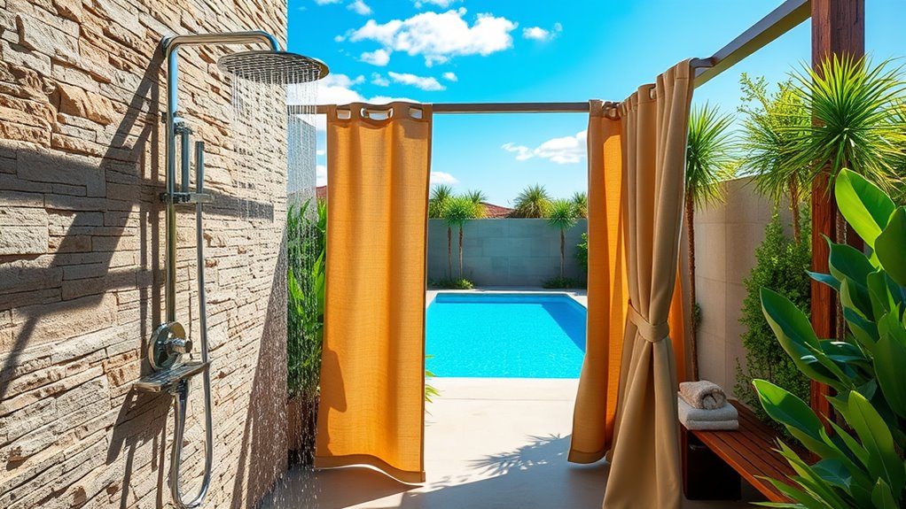 outdoor privacy enhances comfort