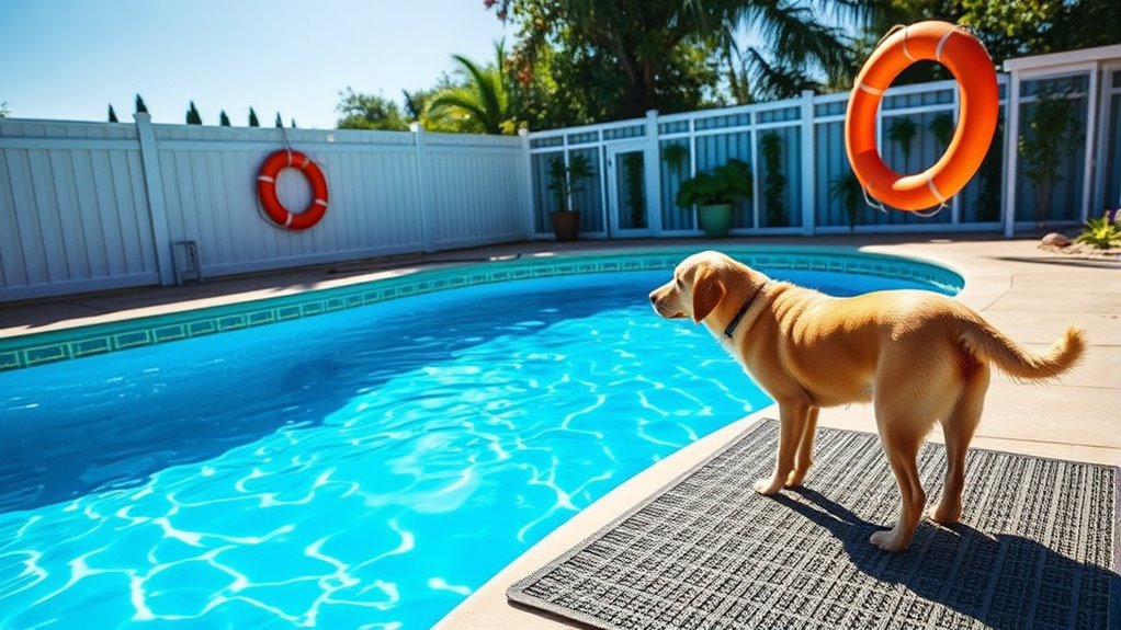 pet pool safety measures