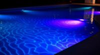 pool ambiance with led