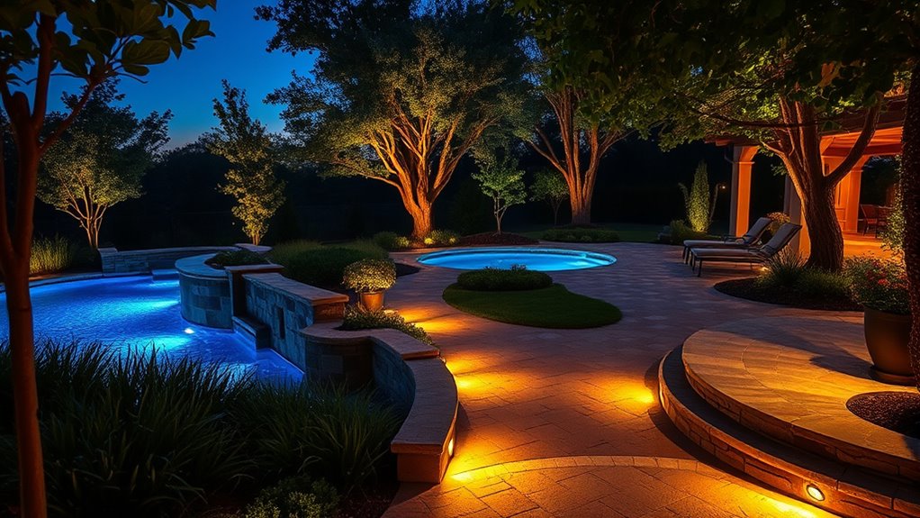 pool and landscape lighting