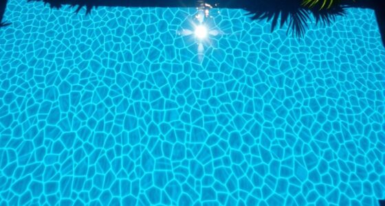 pool color and tile selection