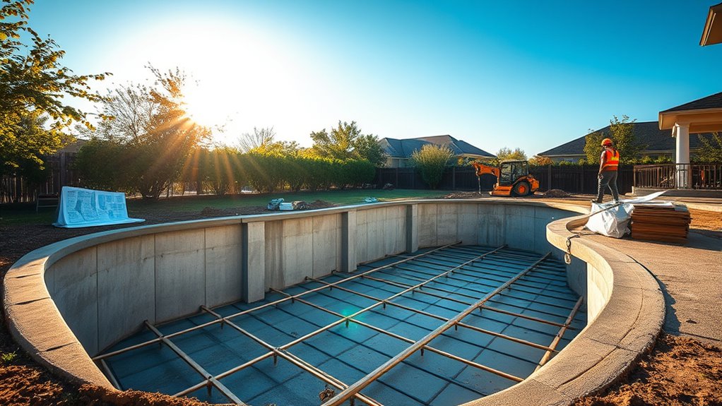 pool construction timeline overview