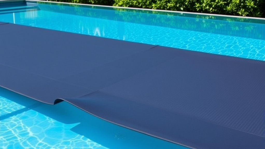 pool cover conserves water