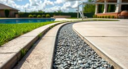 pool drainage system maintenance