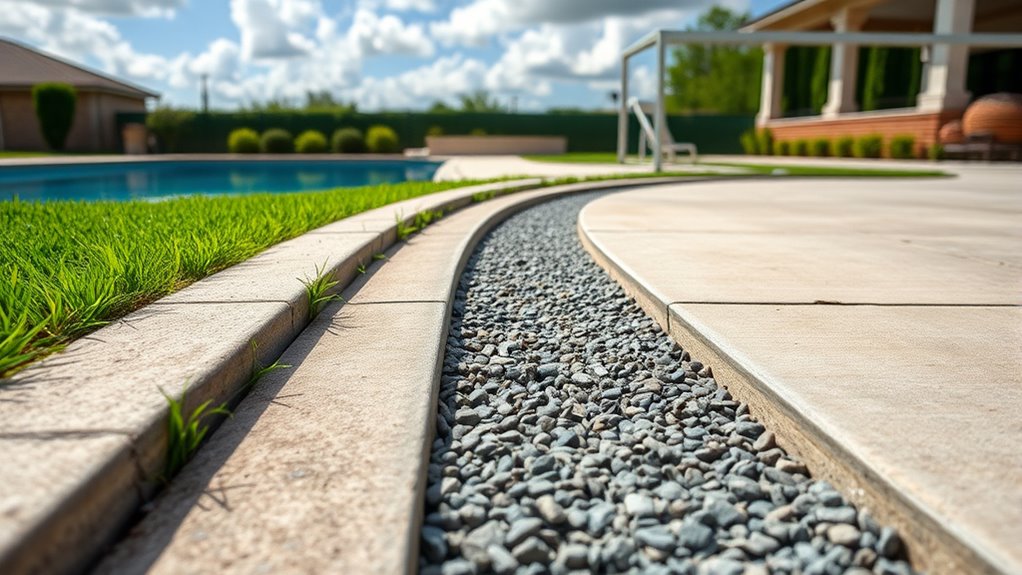 pool drainage system maintenance