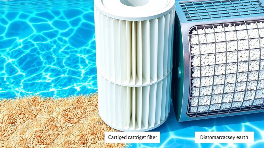 pool filter types explained