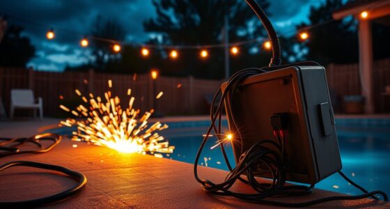 pool fire electrical risks