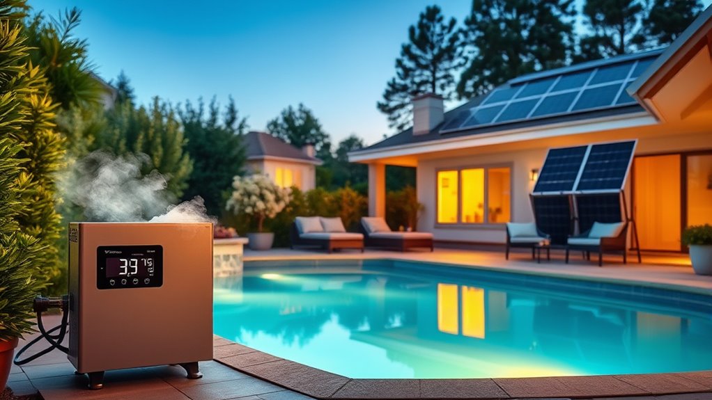 pool heating cost estimation