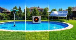 pool heating method comparison